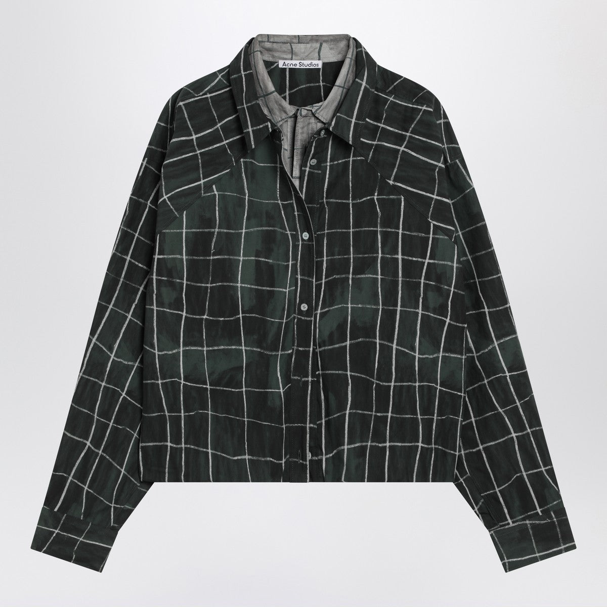 Acne Studios Layered check shirt